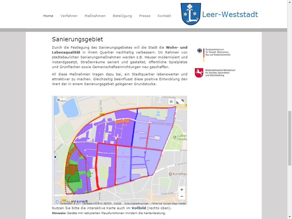 Screenshot Sanierungsatlas